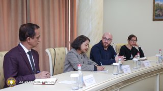 The Chairman of the RA Investigative Committee Met the Ambassador of India and the Investigators having participated in Training Course in India